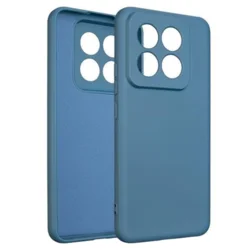 1 to 3 SILIKONSKI OVITEK BELINE ZA XIAOMI 14 PRO MODRO/MODER