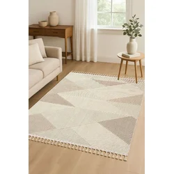 Conceptum Hypnose Tepih Bukle 1413, 160x200 cm, Bež