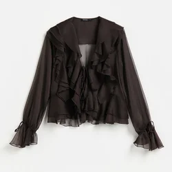 Reserved - Bluza s volanima