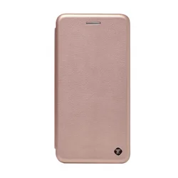 Maska na preklop Teracell Flip Premium za Huawei Honor 10 roze zlatna