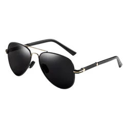 Mumujian Unisex naočare za sunce, Crno-zlatne
