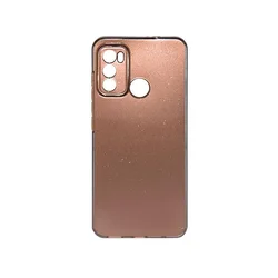 Maska za telefon GLITTER CASE za Motorola G60 DZ6, Smeđa