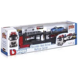Bburago Street Fire Mercedes tovornjak za prevoz vozil, 1:43