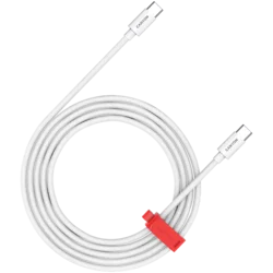 CANYON cable CC100AB C-C 100W Braided 2m White - CND-CC100AB20W