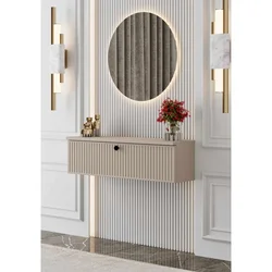 Hanah Home komoda Mimosa 90, 90 cm, peščar