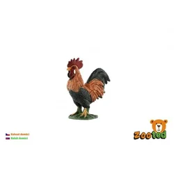 Petelin - piščanec doma zooted plastika 5cm