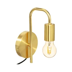 Atmosphera - Zidna lampa KELI 1xE27/40W/230V zlatna