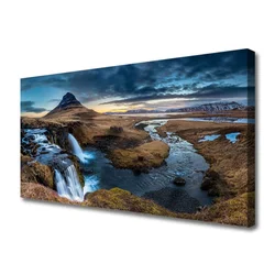 tulup.si Slika na platnu Slap river landscape 120x60 cm