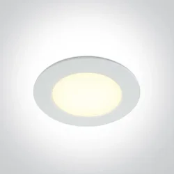 UGRADBENA SVJETILJKA LED 6W/3000K/415lm/fi.85mm/IP65/BIJELA
