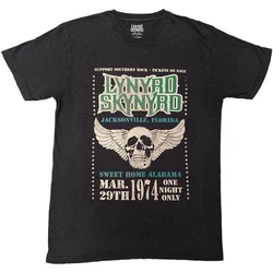 Lynyrd Skynyrd Winged Skull Black L Majica