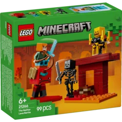 LEGO Minecraft - The Nether Lava Battle