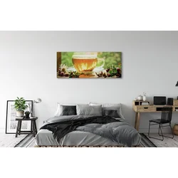 tulup.si Slika na platnu Čaj zelišča vroče 140x70 cm