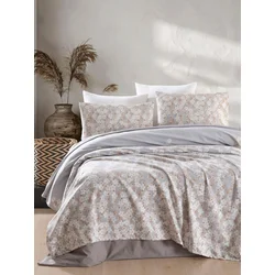 Hanah home Single Prekrivač Piti Yaprak, 160x235cm, Siva