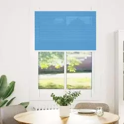 Plisirana roleta plava 95x150 cm širina tkanine 94,4 cm