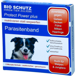 Bio Schutz Protect Power Plus protiparazitna ovratnica za pse - Svetlo rjava