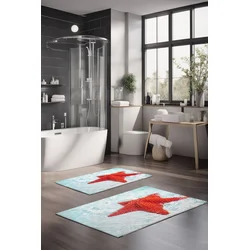 Lessentiel Maison Set prostirki za kupatilo CT-5189, 2 Komada, Šarena