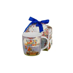 Duo Porcelanasta skodelica 400 ml SUPER DARILO ZA OČETA ZA OČETSKI DAN