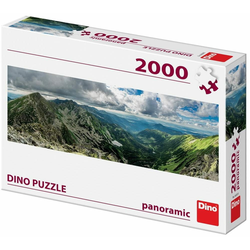 DINO Planine panoramic puzzle slagalica, 2000 dijelova