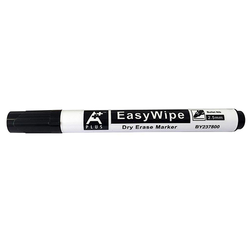 A PLUS marker za belo tablo EASYWIPE B, črn okrogla konica
