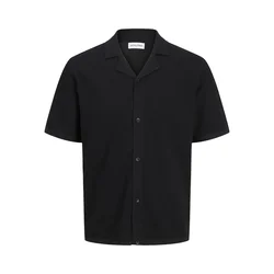 JACK & JONES Muška košulja 12268226, Crna