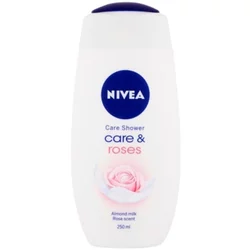 Nivea Care & Roses negovalni gel za prhanje 250 ml