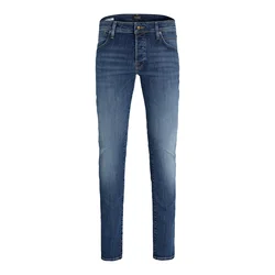 JACK & JONES Kavbojke GLENN FOX, modra