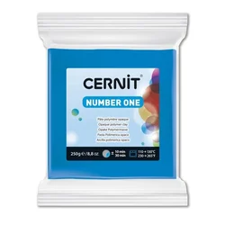 Cernit NUMBER ONE 250g modra