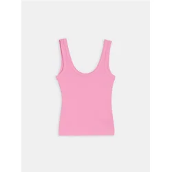 Sinsay - Pamučni top - roze
