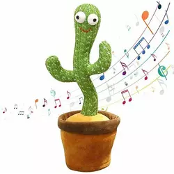 Interaktivni kaktus – pleše – ponavlja riječi – svira – 120 pjesama