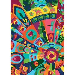 Hachette - Puzzle Mandala - 500 kosov