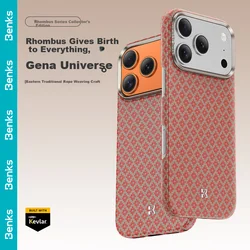 Benks Maska za mobilni telefon Iphone 17 Pro Max, Narandžasta