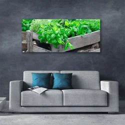 tulup.si Slika na platnu Listi narava rastlin 125x50 cm