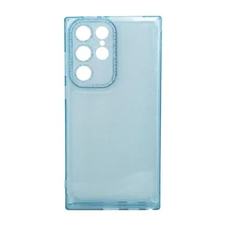 Maska za telefon TRANSPARENT COLOR za Samsung S22 Ultra, Plava
