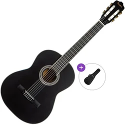 Pasadena PC-10 Basic SET 4/4 Black Klasična gitara