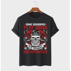 MAFIMI Majica Ride Motorcycles, Crna