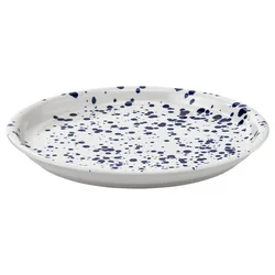 SILVERSIDA Tanjir, dezenirano/plava, 26 cm