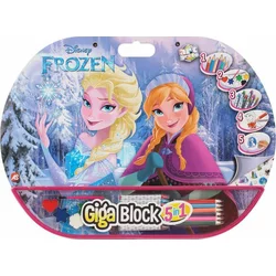 ART GRECO Set za crtanje Frozen Giga Block 5u1 plavi