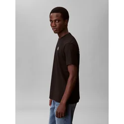 Calvin Klein Jeans Majica LV04RF800G Črna Classic Fit