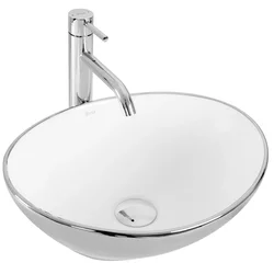 Rea Sofia Silver/White umivalnik za pult