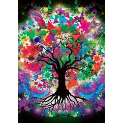 Yazz Puzzle Barvno drevo 1000 kosov