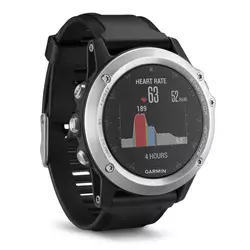 GARMIN GPS športna ura Fenix 3 HR Bluetooth, srebrno-črna