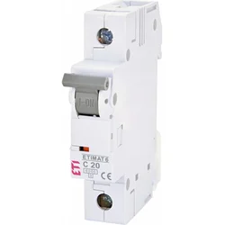 ETI Automatski osigurač, 6kA, C, 1 pol, 20A
