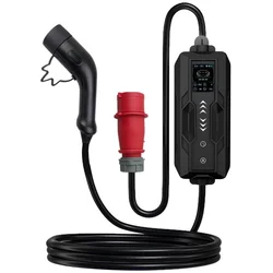 Immax - Punjačka stanica EV za električne automobile 16A/380V+utikač 230V, 5m Tuya