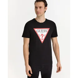 Guess Original Logo Majica 468168 Črna