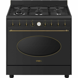 SMEG prosto stoječ štedilnik CO96GMA9, antrazit