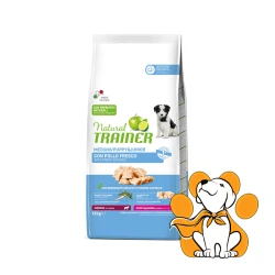 Natural Trainer Medium Puppy&Junior with Fresh Chicken 12kg, Hrana sa Piletinom
