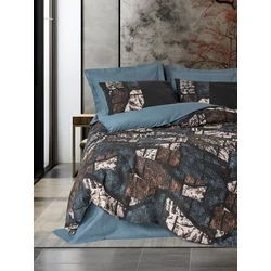 Lessentiel Maison Komplet posteljine Senso, 200x220 cm, Plavi
