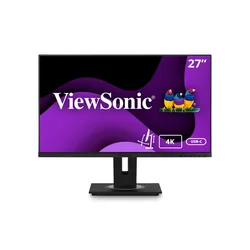 VIEWSONIC VG2756-4K Monitor 27 Viewsonic 3840x2160 4K UHD IPS 5ms 60Hz 2x HDMI DP 3x USB 3.2 Pivot Zvučnici Crni
