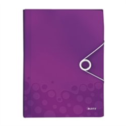 Leitz WOW Polypropylene (PP) Purple folder