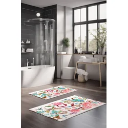 Lessentiel Maison Set prostirki za kupatilo CT-5210, 2 Komada, Šarena
